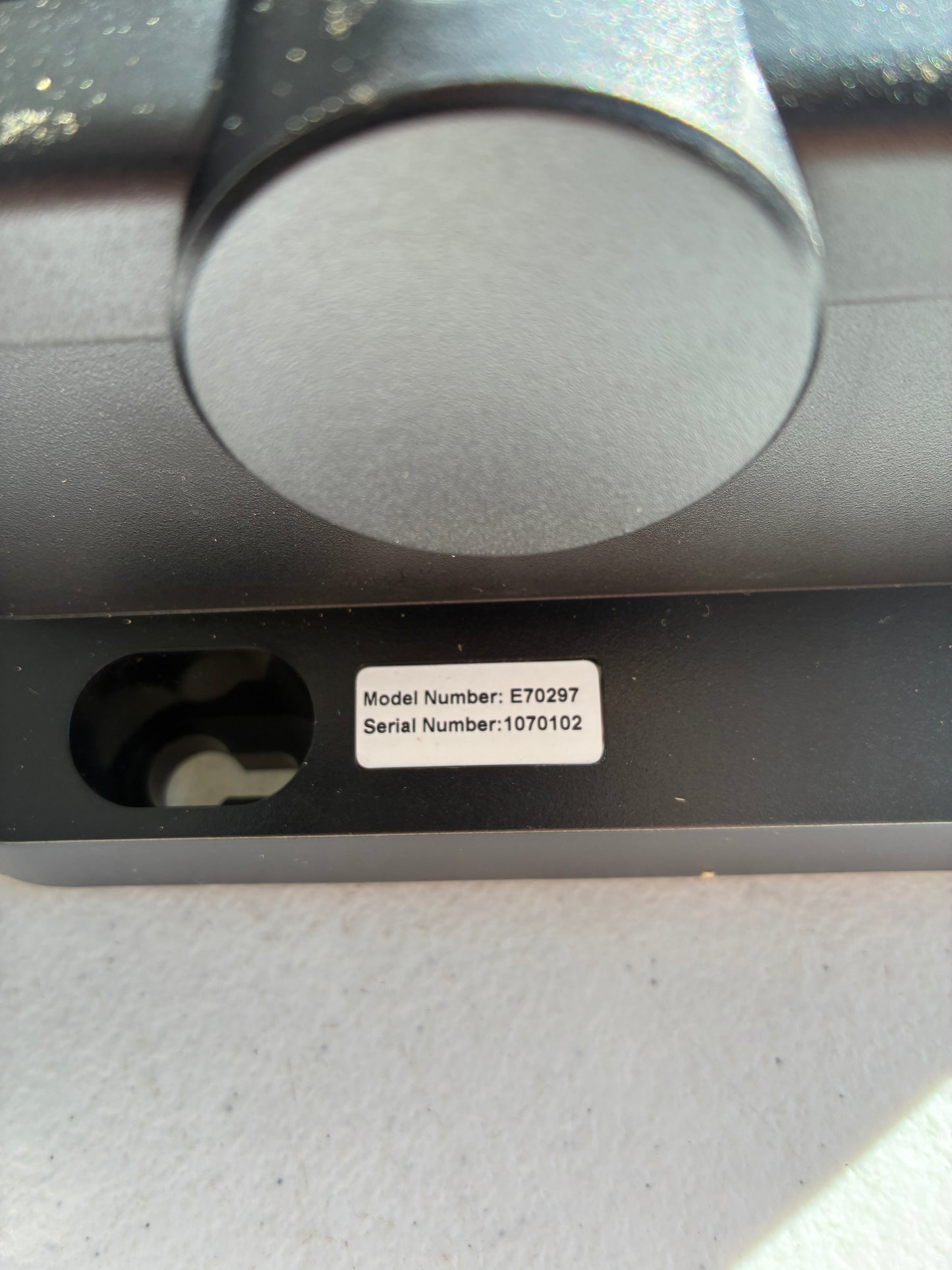 Raymarine CP370 sonar module serial label model E70297
