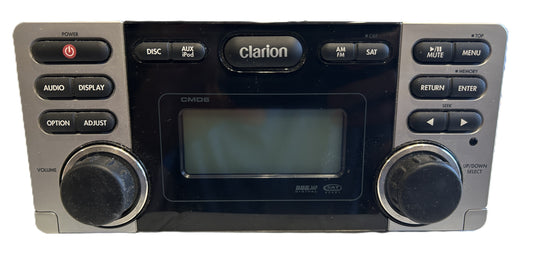 Clarion CMD6 marine CD USB receiver front face