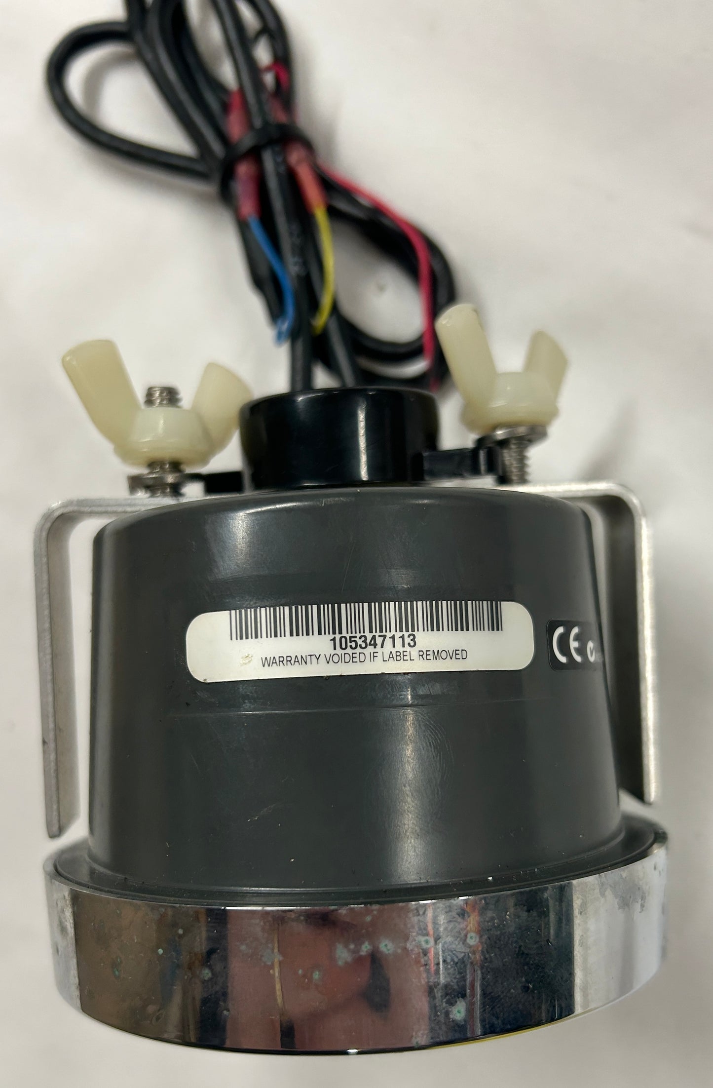 Evinrude I-Command gauge rear serial label 10539713