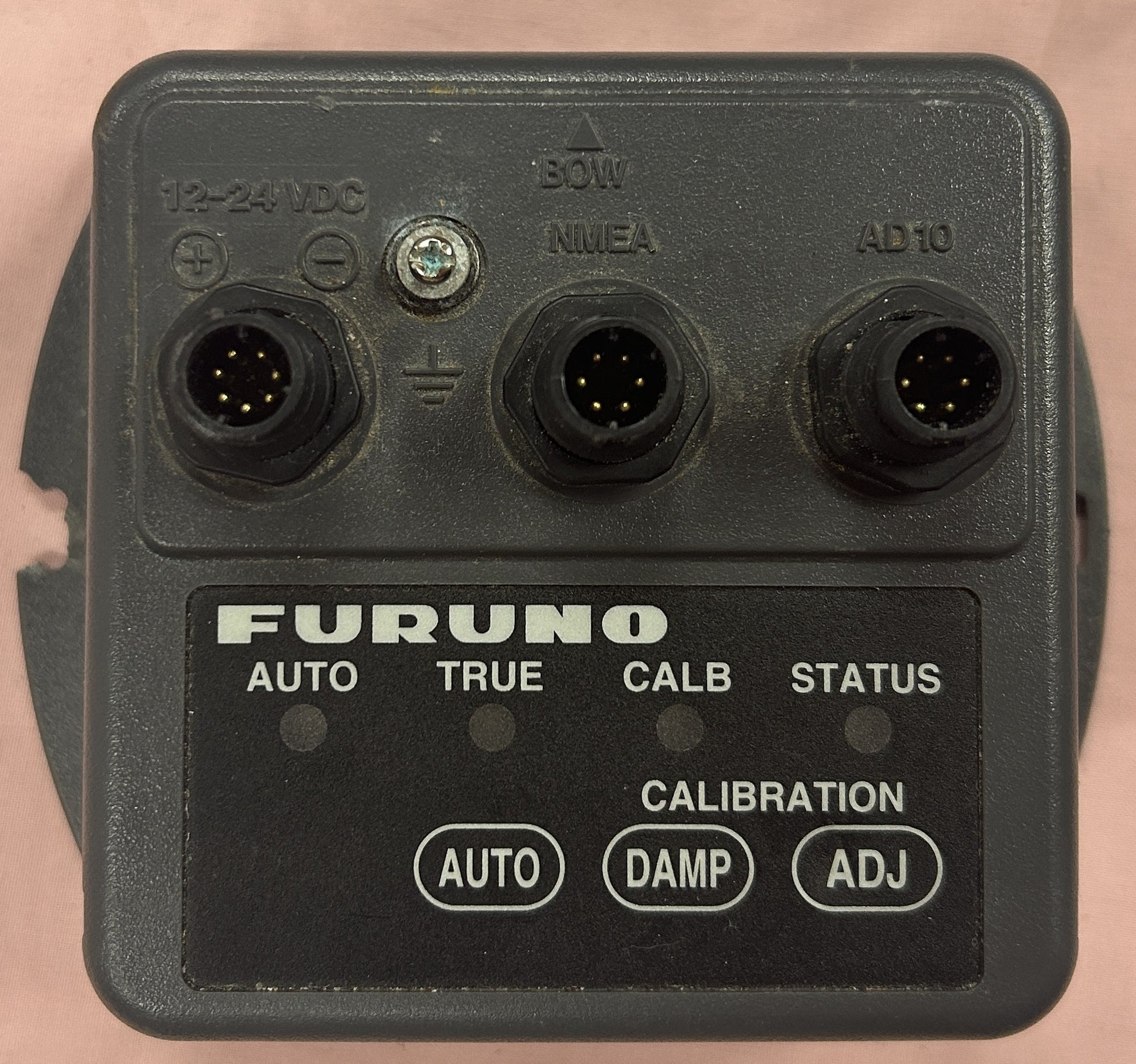 Furuno PG-500 heading sensor NMEA AD10 and power connections