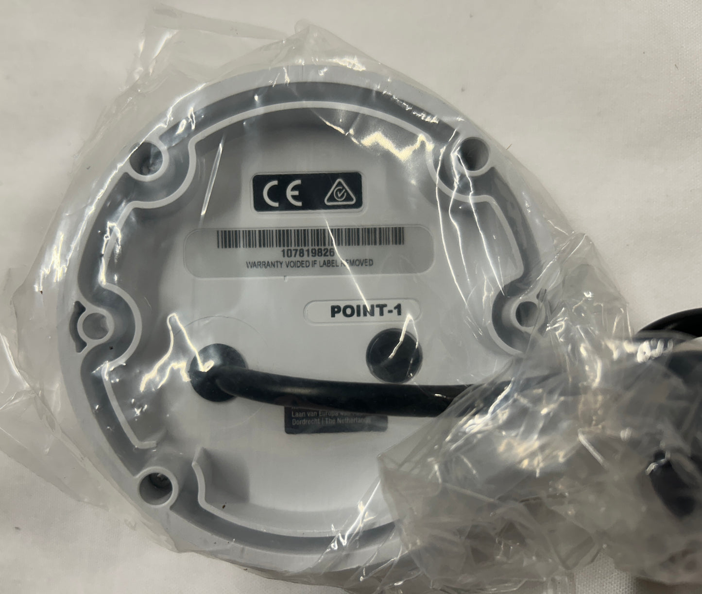 Navico Point-1 GPS antenna module rear label part number 000-11153-001