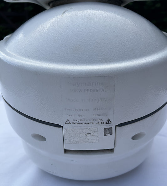 Raymarine 10kW pedestal M92655-S product code label