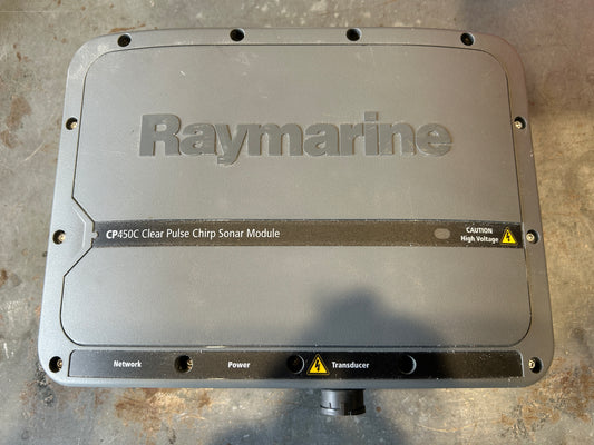 Raymarine CP450C ClearPulse CHIRP sonar module top view