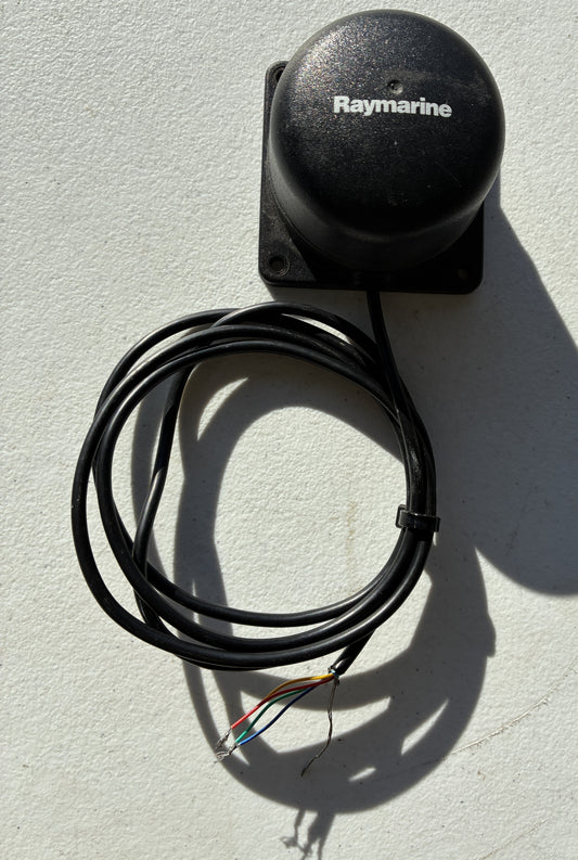 Raymarine fluxgate compass autopilot heading sensor with cable