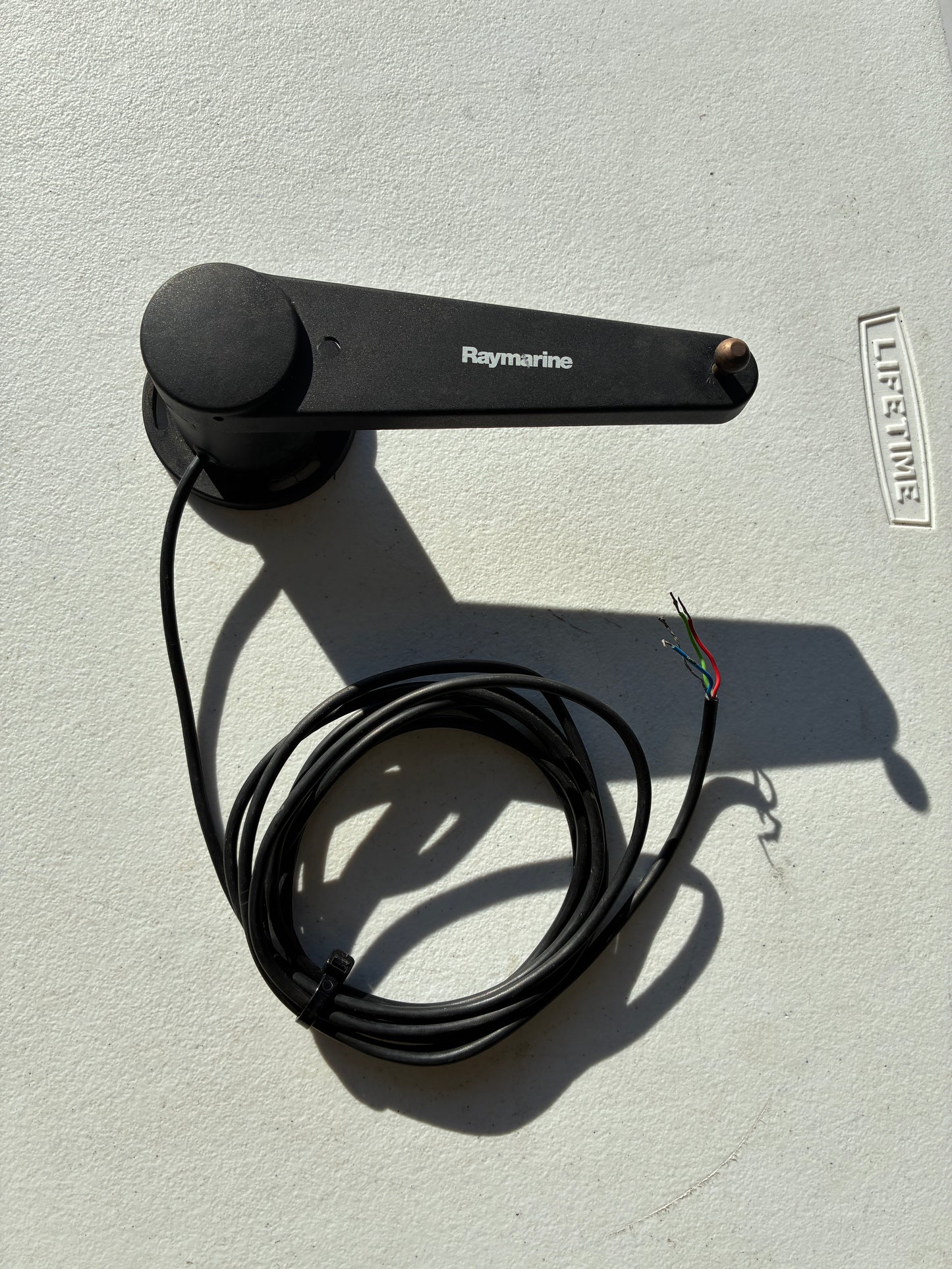 Raymarine rudder reference sender rudder angle sensor tested working