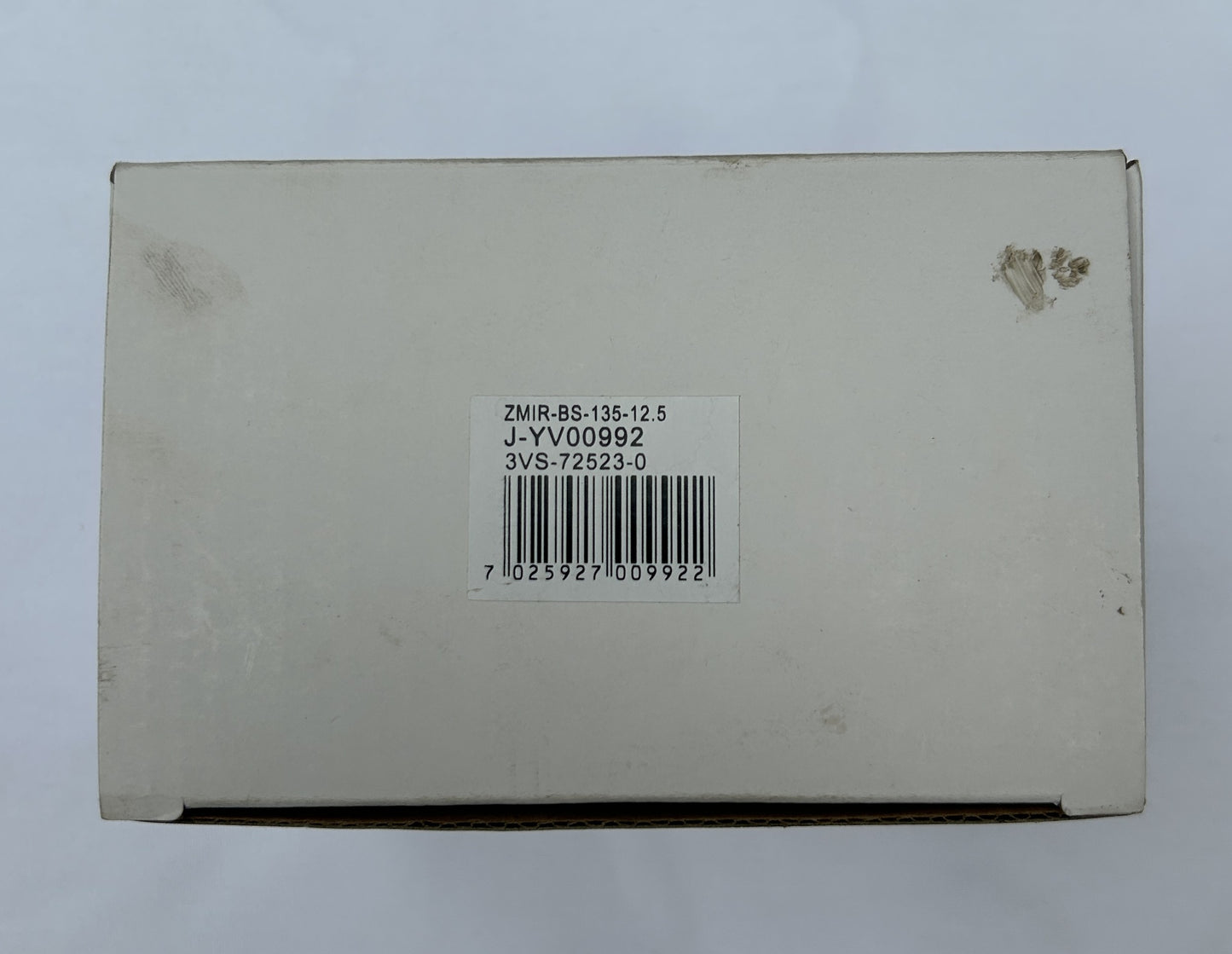 Tohatsu trim gauge box label J-YV00992 ZMIR-BS-135-12.5