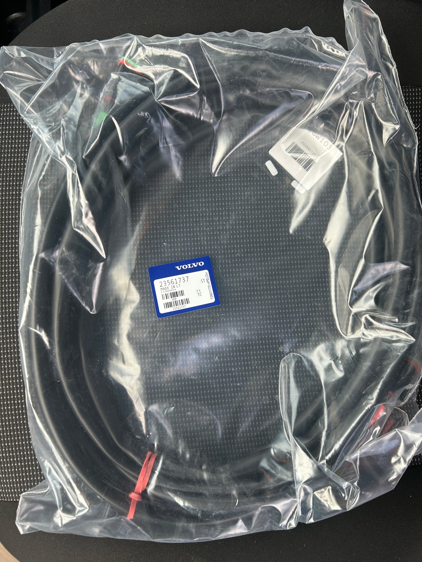 Volvo Penta 23561737 BTS cable harness showing genuine Volvo label