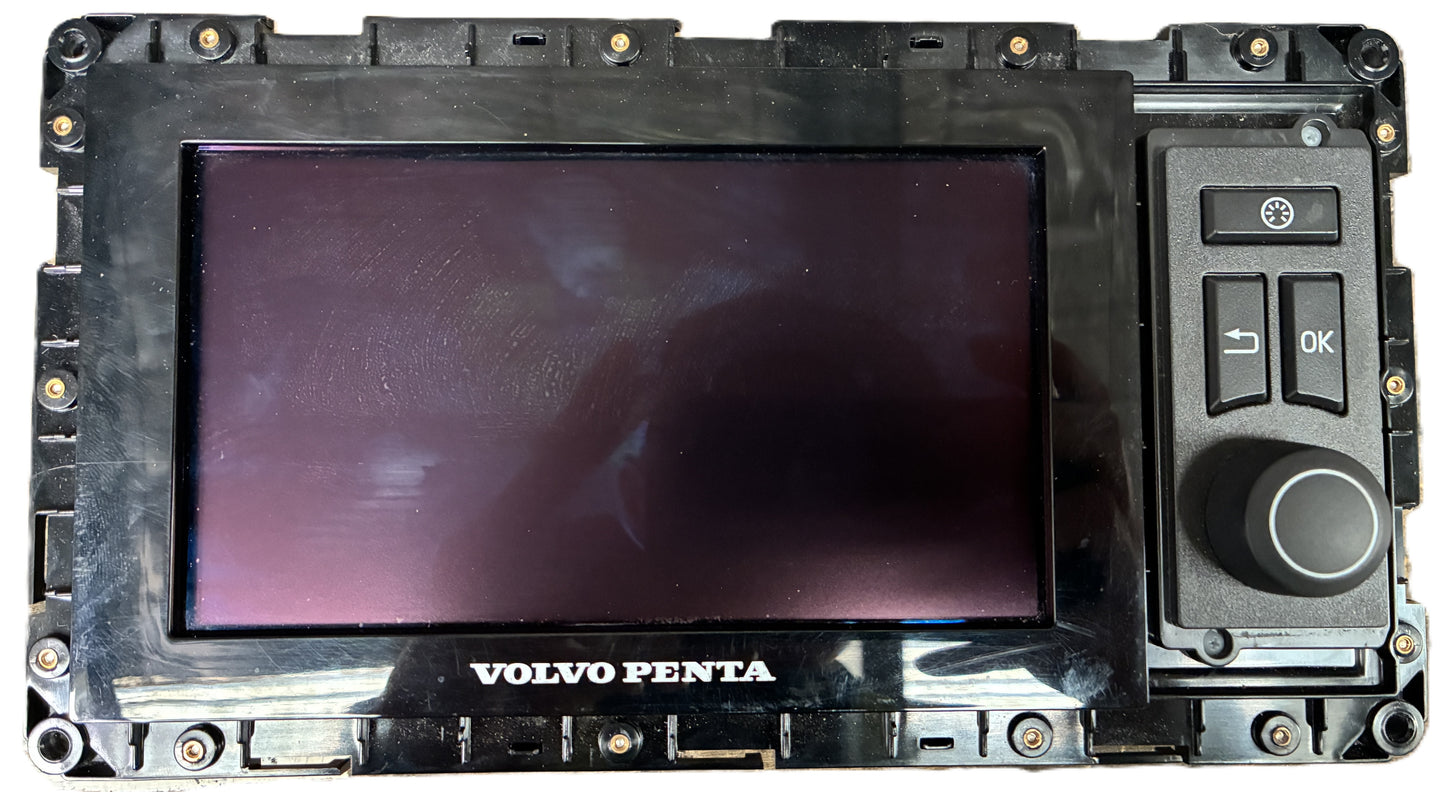 Volvo Penta EVC colour display front view