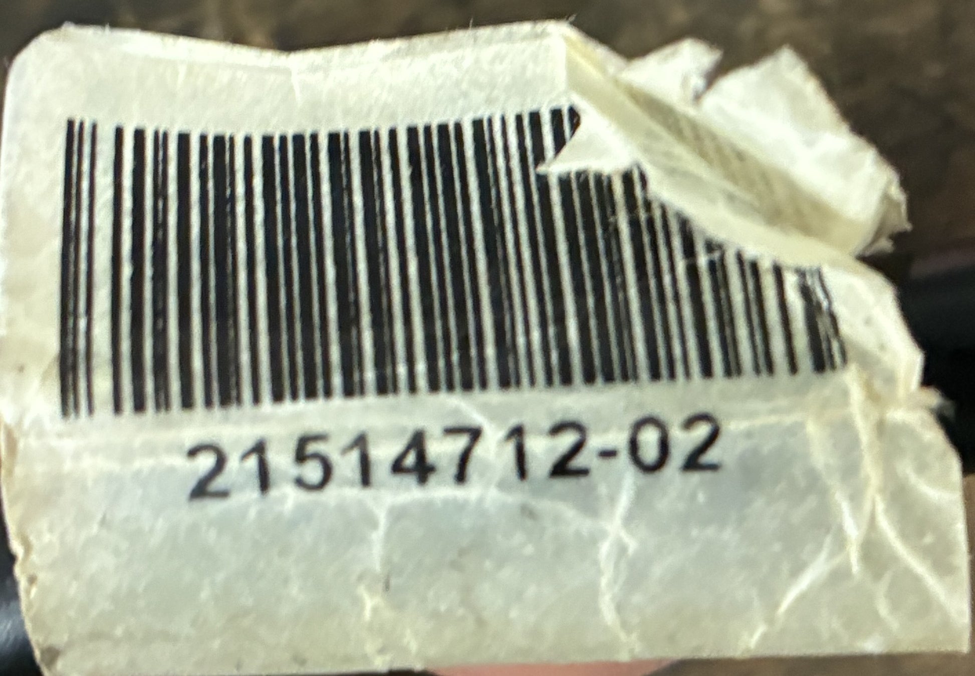 Volvo Penta EVC harness label 21514712-02