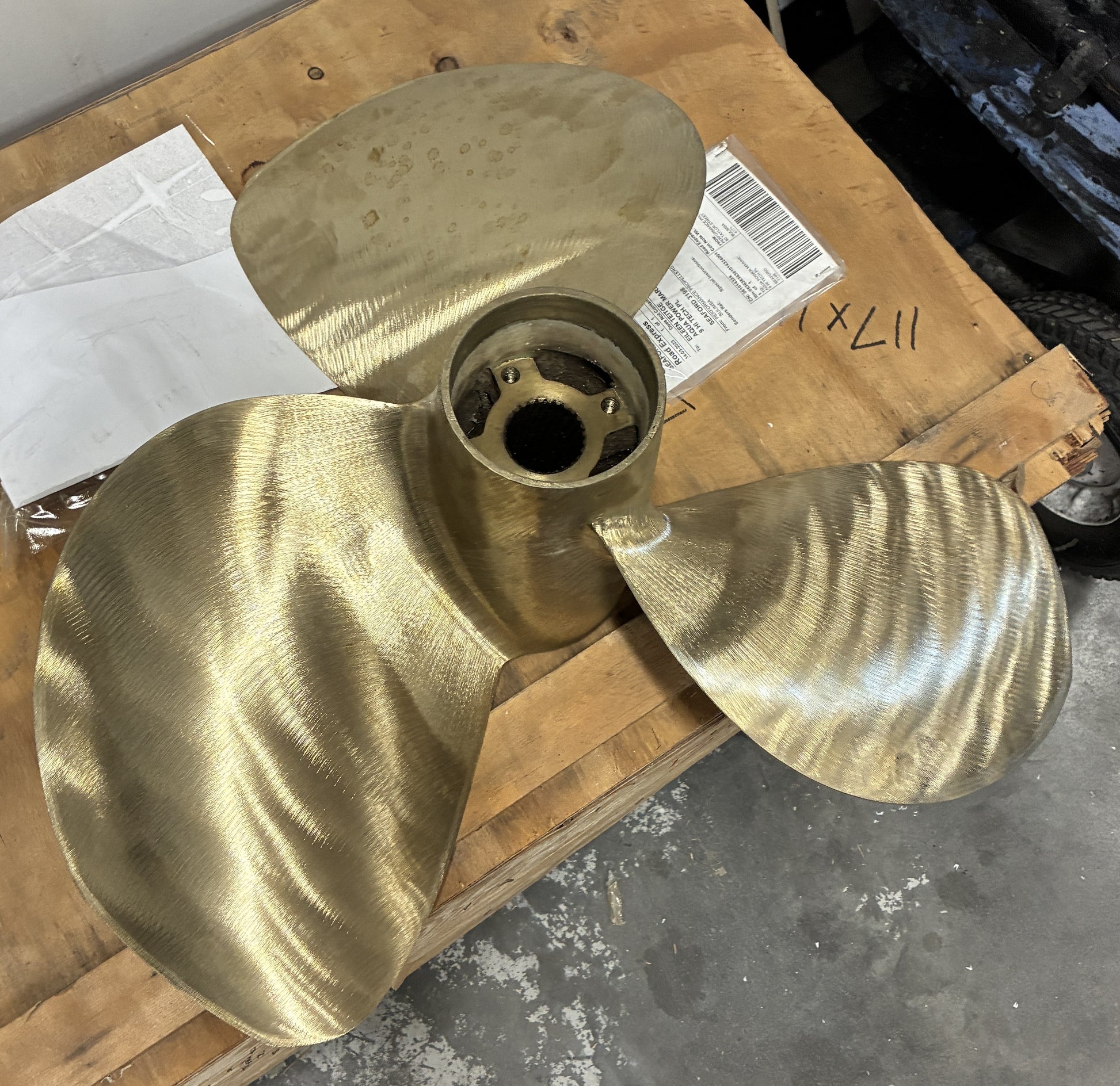 Volvo Penta IPS15 N4 front propeller professionally refurbished